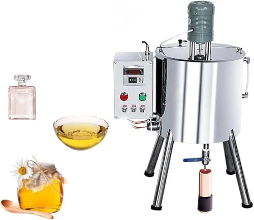 WLYPE Adjustable Filling Machine Cosmetics Filling Machine Lipstick Filling Machine Stainless Steel Filling Machine for Crayon Nail Polish Shampoo(110V,30L)