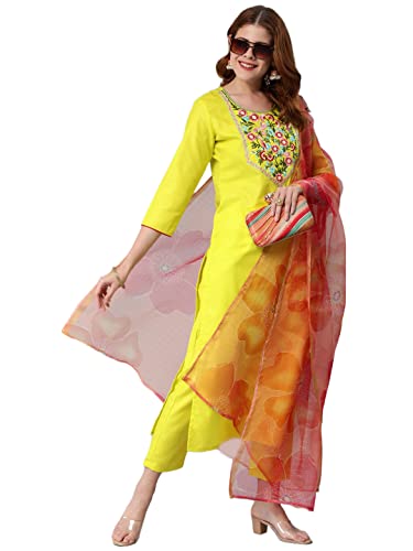 Ensemble kurta en coton léger idéal pour vos soirées d'été