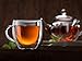 Stone & Mill Set of 4 Double Walled Glass Americano Coffee Cups, 8.5 Ounce, Firenze Collection, Insulated Cups for Latte, Cappuccino, Tea, Box Set AM-02