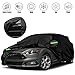 Waterproof Car Covers Replace for 1999-2025 Ford Focus Hatchback, 6 Layers All Weather Custom-fit Car Cover with Zipper Door & Windproof Bands for Snow Rain Dust Hail Protection (Hatchback)