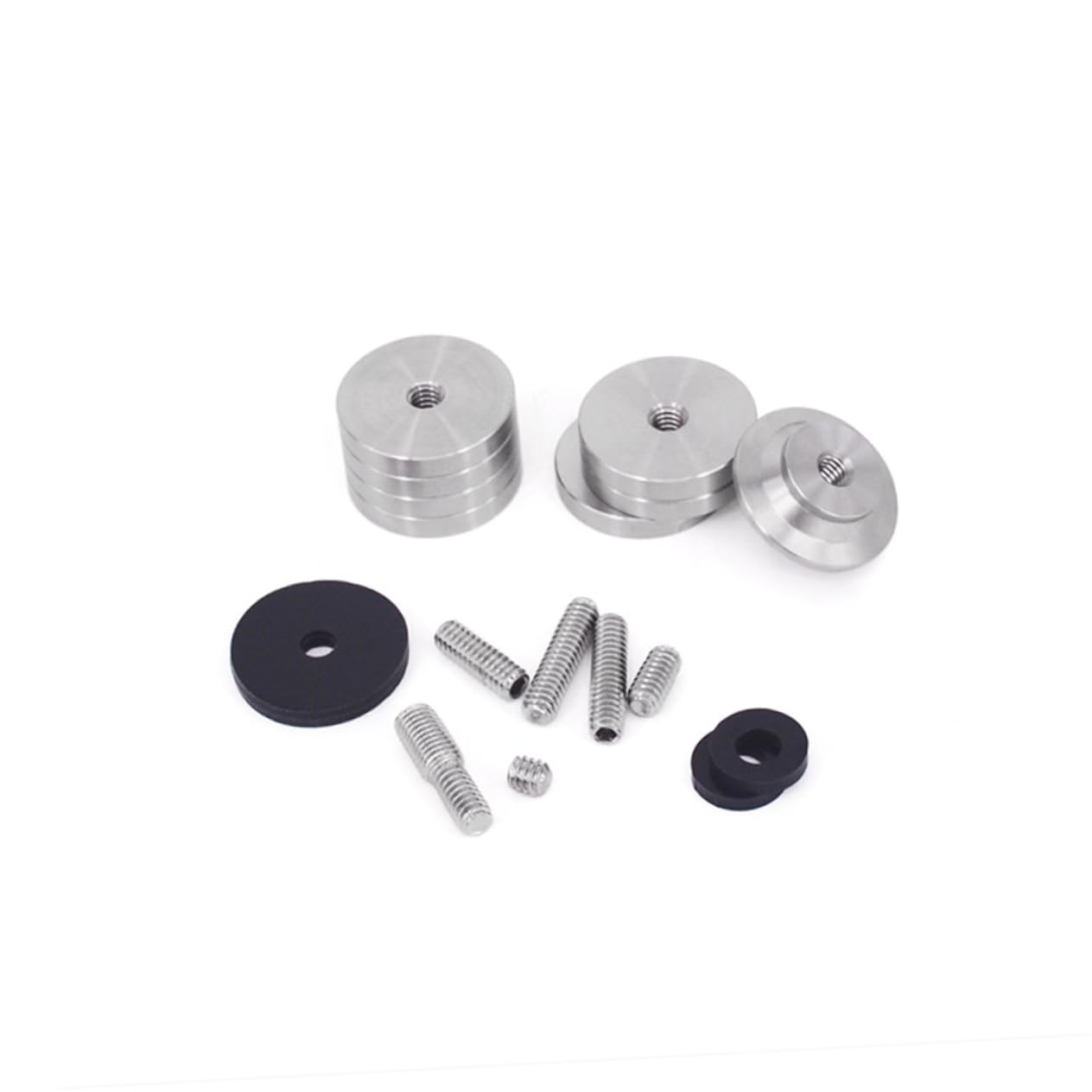 Stabilizer Weights Compound Bow Accessory Balance Screws Weight Stacks Silver Point Insert for Vibration Reduction