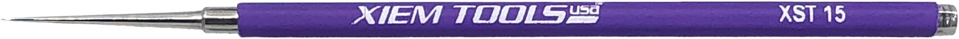 Xiem Studio Tools Needle Tool for Pottery and Ceramics (Purple, Stoneware)