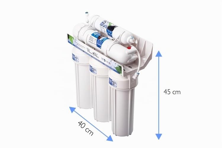 5-Stufen Umkehrosmose RO5: Wasserfilter mit Tank und Membrane