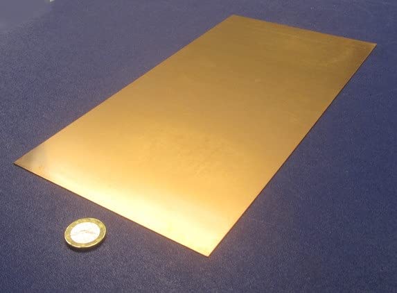 510 Phosphorus Bronze Shim .025inch Thick x 6.0inch Width x 12inch Length (MS-572-21-12)