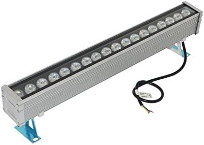 RSN LED 18W Wall Washer Light, 19.7in Linear Strip Light, Super Bright 1800Lm in Brightness, 120V LED Light Bar 6000k Cool White,IP65 Waterproof for Landscape, Church, Ads, Commercial Lighting
