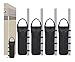 Eurmax 112 LBS Extra Large Pop up Canopy Weights Sand Bags for Ez Pop up Canopy Tent Outdoor Instant Canopies, 4-Pack,Black (Without Sand) Dark Black