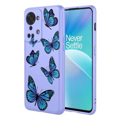 Coque OnePlus Nord 2T antichoc en TPU souple violet