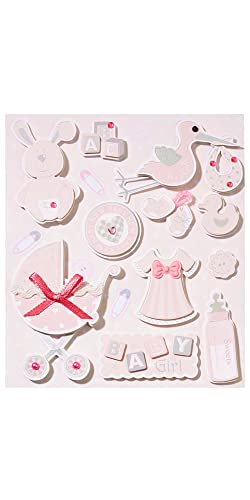 Sticker 3D « Baby Girl II » Cover