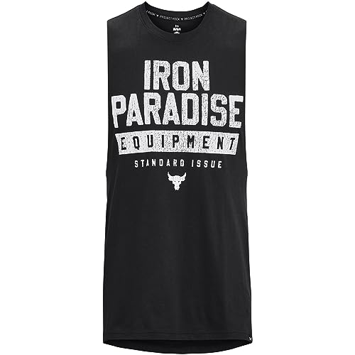 Camiseta sin mangas Under Armour Project R Iron ligera con costuras planas antirozaduras