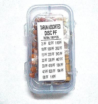 AUTO BOTIX 100 Pcs Ceramic Disk Capacitor Kit for basics of electronics and circuit designing and pcb designing(Pack 1 Box) (B0BHTGTCJZ) Amazon Price History, Amazon Price Tracker