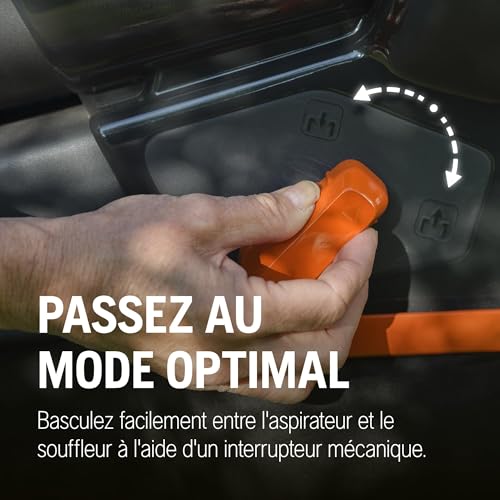 Souffleur de feuilles HUSQVARNA Aspire B8X P4A 18V Batterie 4Ah Faible bruit - vue 6