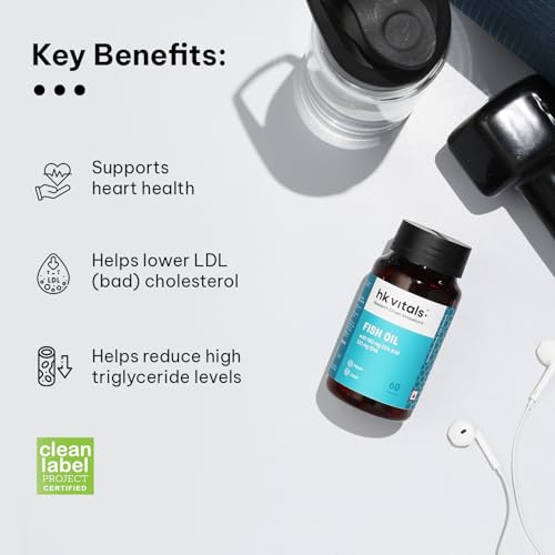 HealthKart hk vitals Fish Oil Omega 3 Capsule 1000mg, (60 Capsules) & Multivitamin For Women (60 Tablets) Combo Pack - Image 4