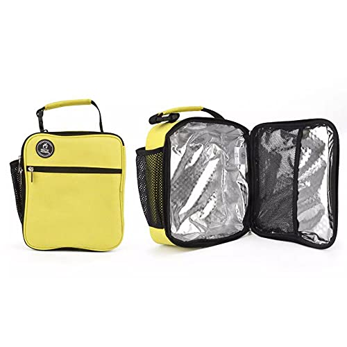 Healthy Packers Insulated Lunch Bag with Water Bottle Holder - Girls and Boys School Lunch Boxes for Teen Boys and Girls - Kids Insulated Lunch Bag | Teen Lunch Box for Teenagers