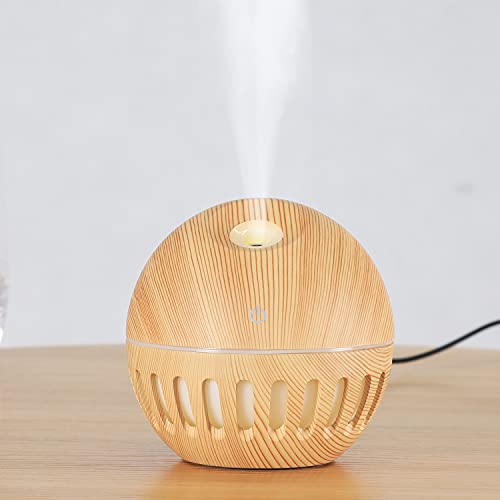 mewmewcat Umidificador de difusor de óleo essencial de aromaterapia Difusor de aroma com luzes notur