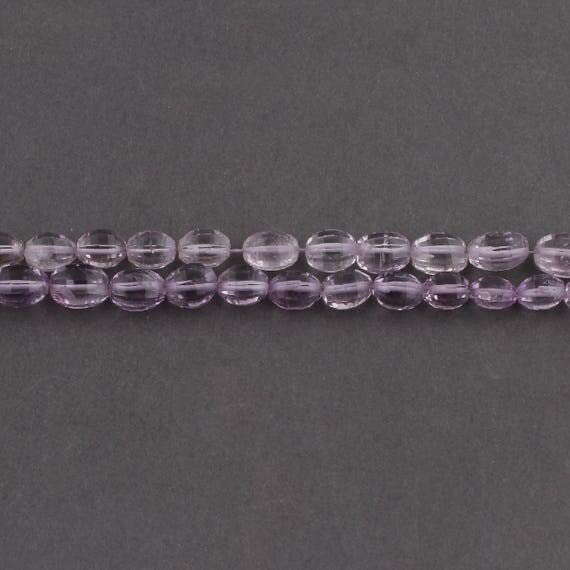 Améthyste rose perles de pierres naturelles pour création de collier briolette SB1354