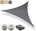 Produktbild AXT SHADE Sonnensegel Dreieck 3x3x3m,atmungsaktiv Sonnenschutz HDPE mit UV Schutz für Terrasse, Balkon und Garten- Graphit