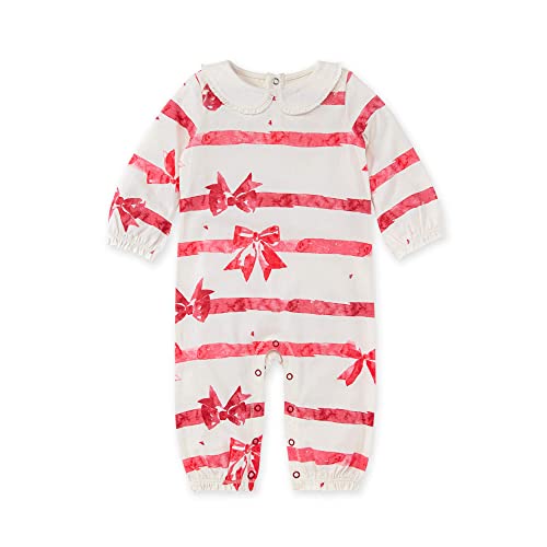 Image of Burt's Bees Baby Baby Girls Romper - 100% Organic Cotton, One-Piece Shortall Girl Outfit