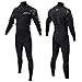 J-FISH フルスーツドライ アンクルタイプ ブラック L JFD-42116