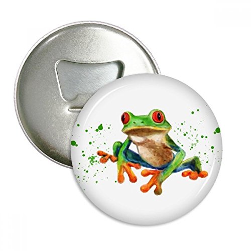 Décapsuleur Magnétique Grenouille Verte Polypedatid 3 Pièces Argent