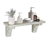 Bathroom Shelves Over Toilet Rustic Wooden Decorative Wall Storage Shelves Organizer Wall Shelving...