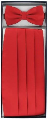 Cummerbund & Bow Set - Red