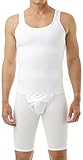 Underworks Mens Compression Bodysuit Girdle Shirt 3-Pack