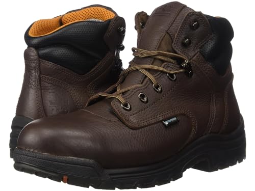 Image of Timberland PRO Mens Titan 6 Inch Alloy Safety Toe Waterproof Industrial Work Boot