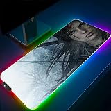 Alfombrilla de Ratón Cool: esta alfombrilla de ratón para juegos no solo es hermosa, cómoda y tiene un patrón que te gusta y una luz fresca, mejora la eficiencia de tus juegos y trabajo. Esta sería una adición realmente genial para cualquier estación de trabajo y juegos.