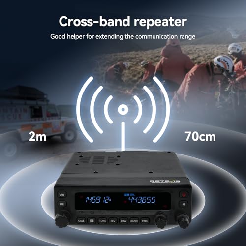 image for Retevis MA1 Dual Band Mobile Ham Radio|Cross-Band Repeater 2-in-1 Tran