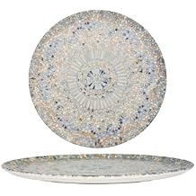 Bonna Pizza plate - Luca Mosaic - Porcelain - 32 cm - set of 2