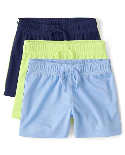 Image of The Children's Place Baby Boys' and Toddler Quick Dry Mesh Basketball Shorts