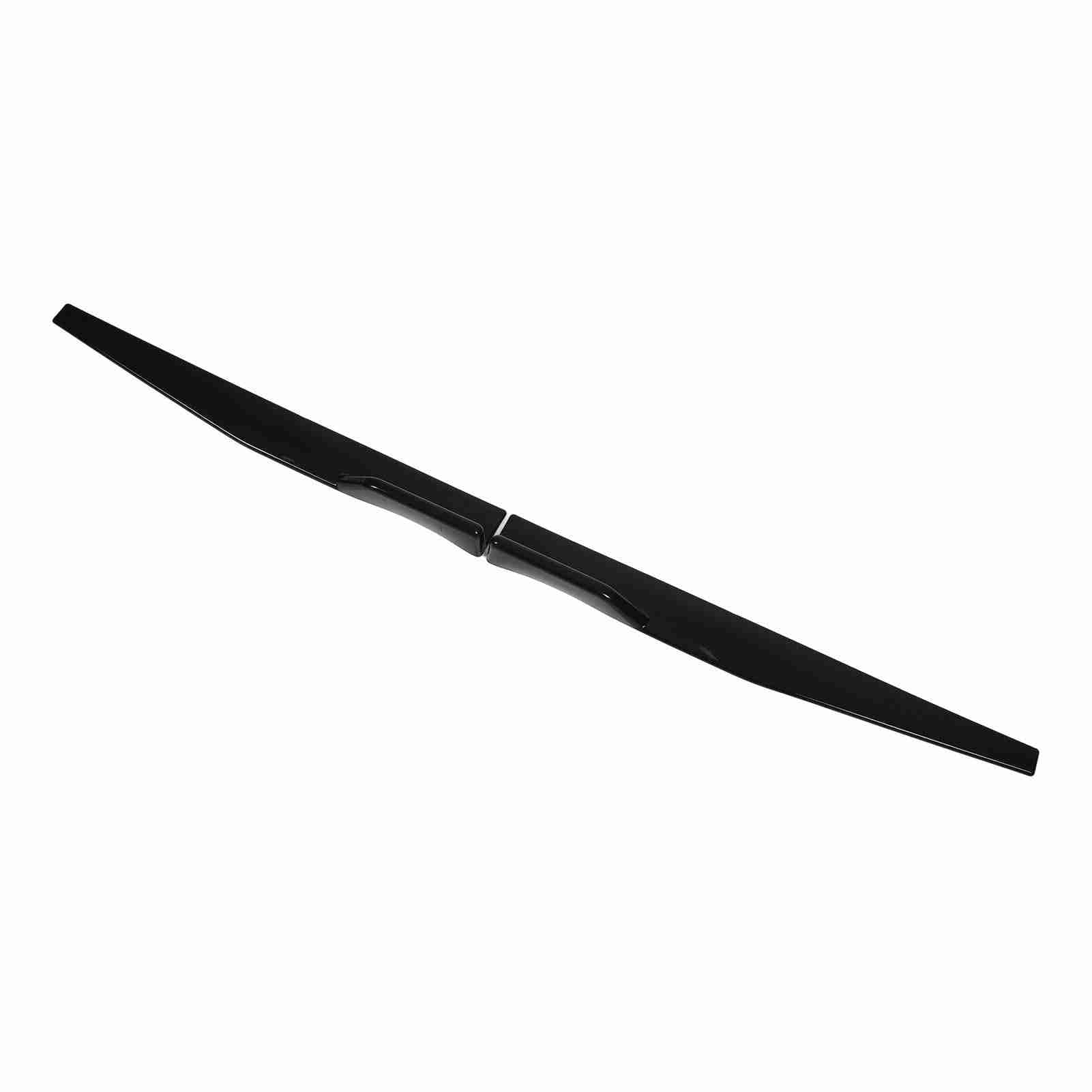 Karlak 2PCS Boczna Spódnica Winglet Wing Spoiler Błyszcząca Czarna Redukuj odporność na Powietrze 860 Mm ABS Universal z Korpusem Samochodu, Zamiennik na Siedzący, Pasujący do A3,