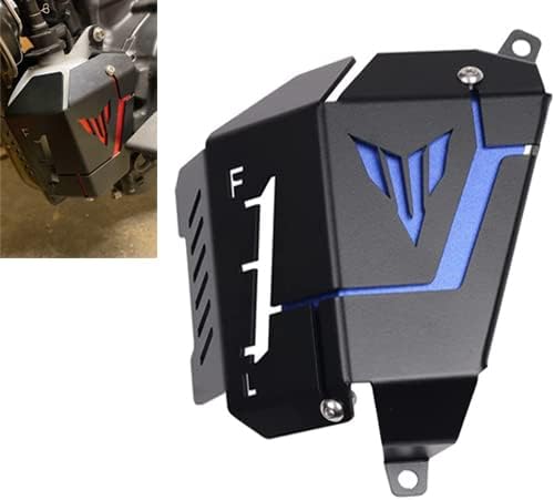 Cubierta de blindaje para tanque de recuperación de refrigerante de motocicleta para Yamaha MT07 MT-07 FZ-07 FZ 07 2014 2015 2016 2017-2020