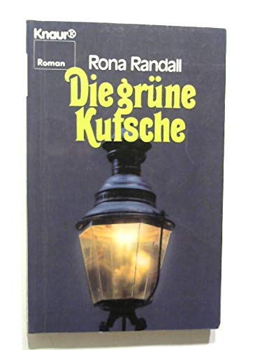 Die grüne Kutsche. [German] 3426008076 Book Cover