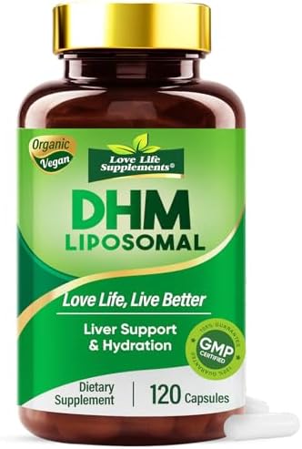 DHM 1000mg Dihydromyricetin, Advanced Formula for Liver Support a...