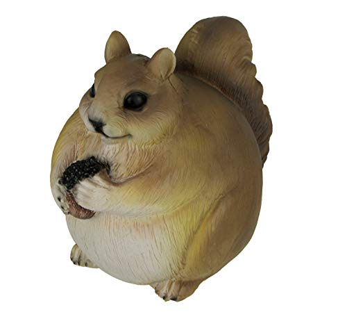 Mayrich 7'' Round Fatty Woodland Animal Statue (Squirrel) #TOP11