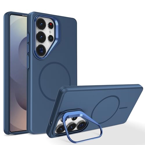 Coque Samsung S26 fine sans traces avec béquille et lentille