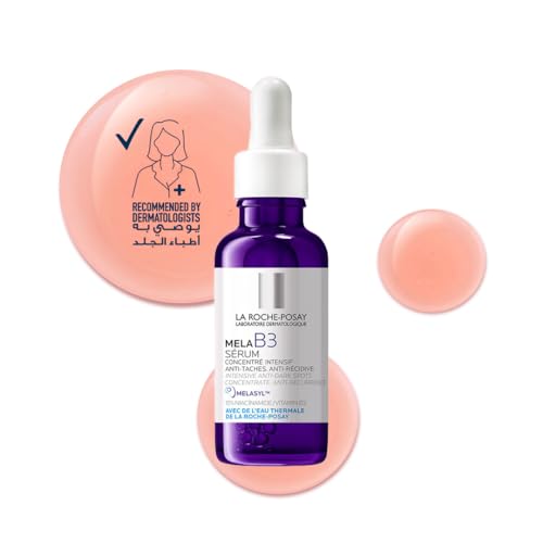La Roche-Posay Mela B3 Niacinamide Face Serum; Dark Spot Corrector with Melasyl Anti-Aging Technology; Treats Pigmentation; Sun Spots and Acne Marks for All Skin Types 30ML
