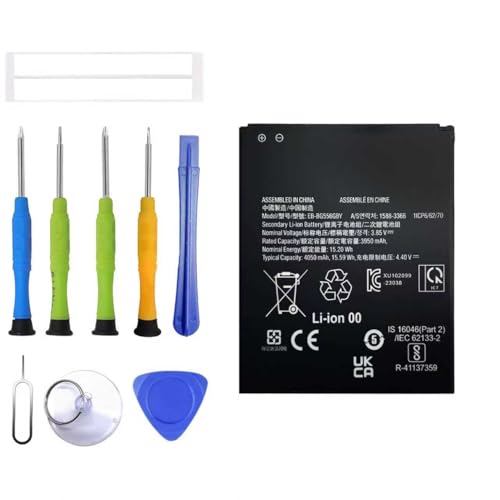 ERYNK EB-BG556GBY Rechargeable Battery Compatible with Samsung Galaxy Xcover 7 with Tools