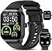 LAOYABB Smartwatch Damen Herren mit Telefonfunktion, 2.01" Zoll Touchscreen Fitnessuhr mit Pulsuhr Schlafmonitor Schrittzähler, IP68 Wasserdicht Sportuhr, Fitness Smart Watch für Android iOS