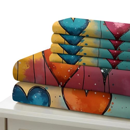 Housse de couette 135x200 microfibre hypoallergénique et douce - 7