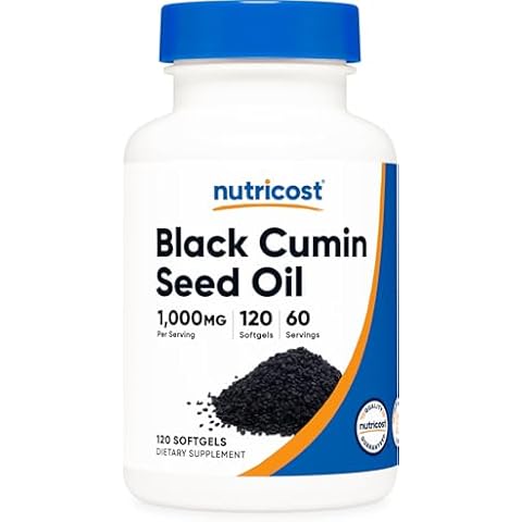 Nutricost Black Seed Oil Softgels Cover