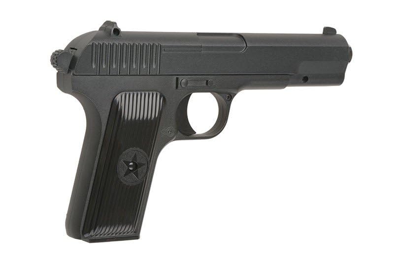 THE REPLICANT Pistolet à Billes Airsoft G.33 Tokarev/Modèle à Ressort (Spring) / Matière : Métal/Mode Coup par Coup/Puissance 0.5 Joule