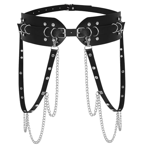 Waist Belt Chain Dancers Costume Belt For Wrap Dress Studded Belt For Suit Skirt Jeans Body Jewelry