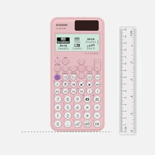 Image of Casio FX-991CW Classwiz Non-Programmable Scientific Calculator - Pink