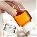 HOLIDYOYO 10Pcs Container Bottles Versatile Storage for Pills and Herbal Medicine Airtight Screw Lid for Clean Convenient Use