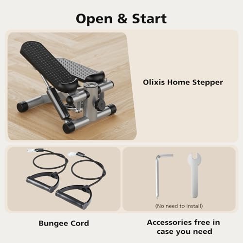 Sweetcrispy Mini Steppers for Exercise at Home with Resistance Bands by Sweetcrispy - Image 8