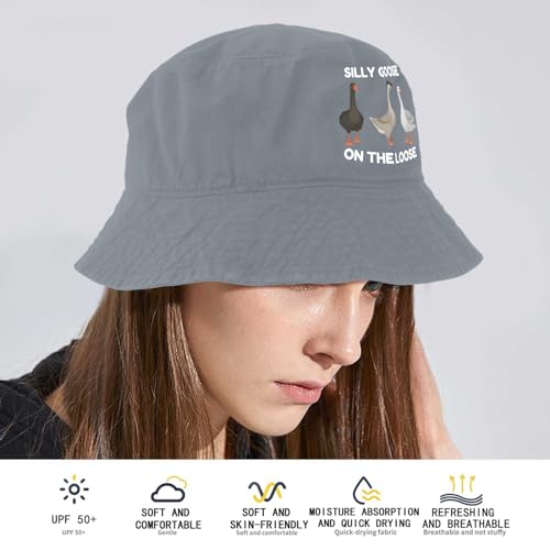 Image of Funny Silly Goose Hat Silly Goosee On The Loose Hat for Women Dad Hats Funny Hats