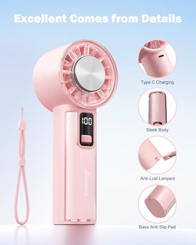 AMACOOL Handheld Fan with Ice Cooler Review - Mini Portable Cooling Fan Image 7