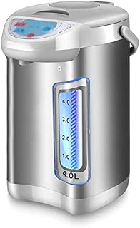 DangLeKJ Large-Capacity Hot Water Dispenser, Stainless Steel Automatic Insulation Electric Kettles For Boiling Water Home Intelligent Thermostat Electric Thermos 750W 4L,B (B)